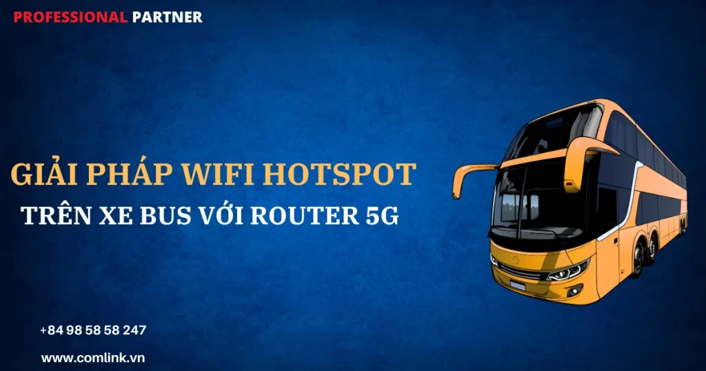 WiFi Hotspot trên xe Bus