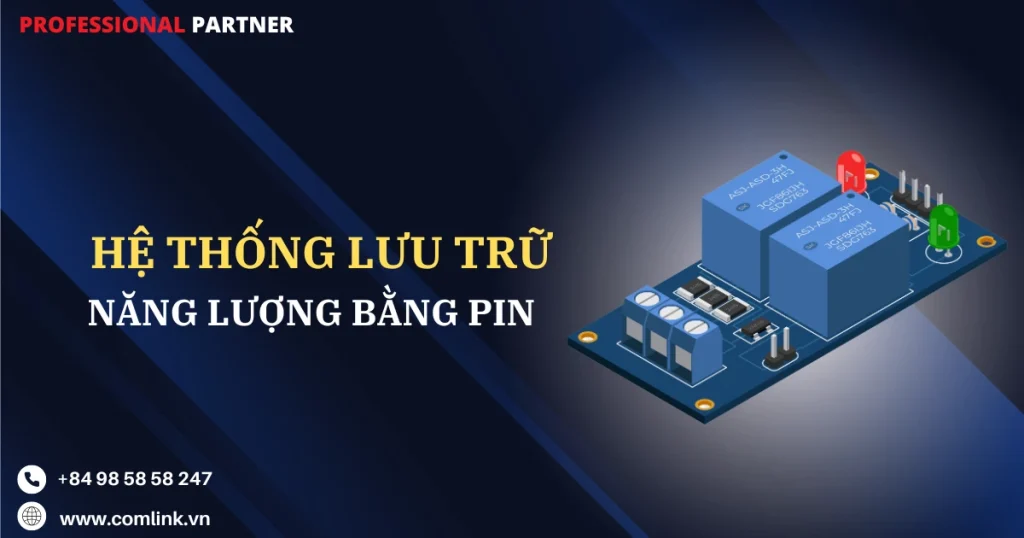 Hệ thống lưu trữ năng lượng bằng pin