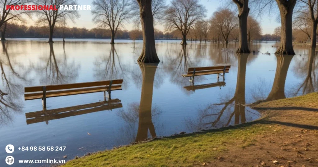 Khó khăn phòng tránh lũ lụt