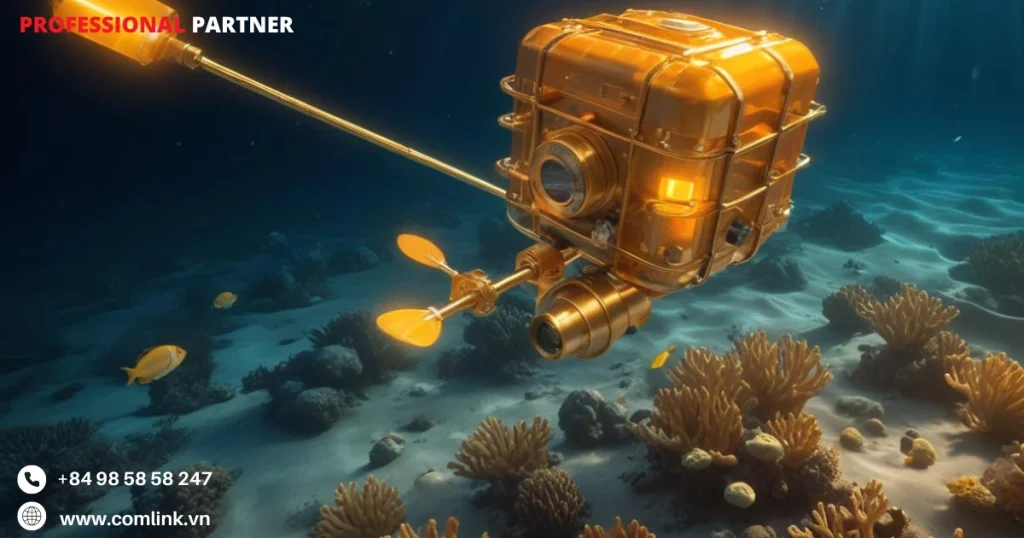 Khó khăn truyền dữ liệu nước biển