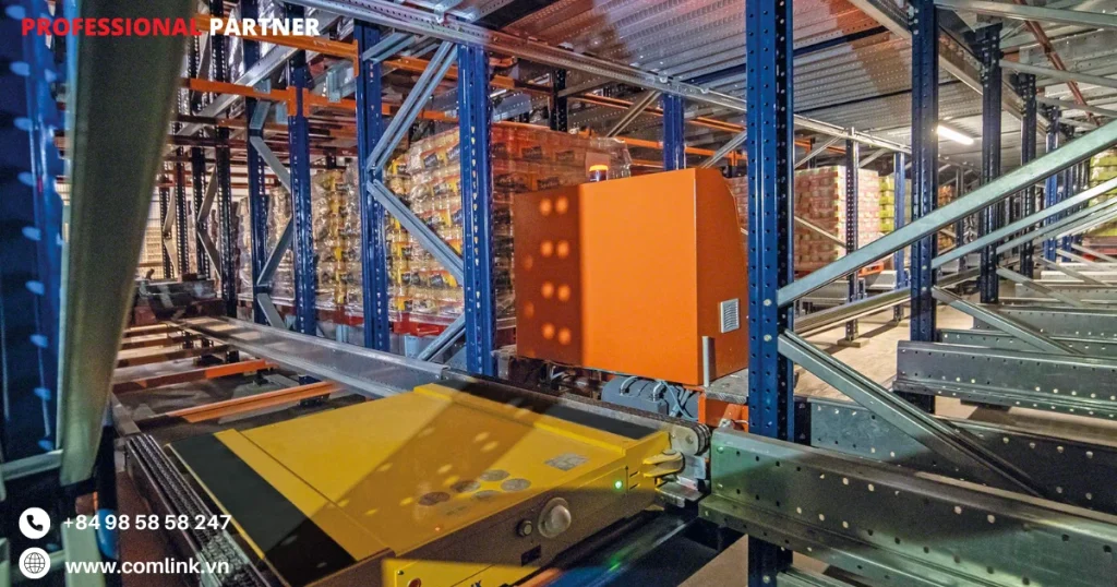 Xe đẩy Pallet hoạt động liên tục