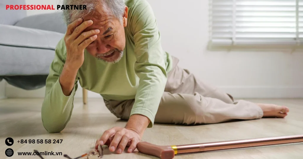 Cảnh báo té ngã