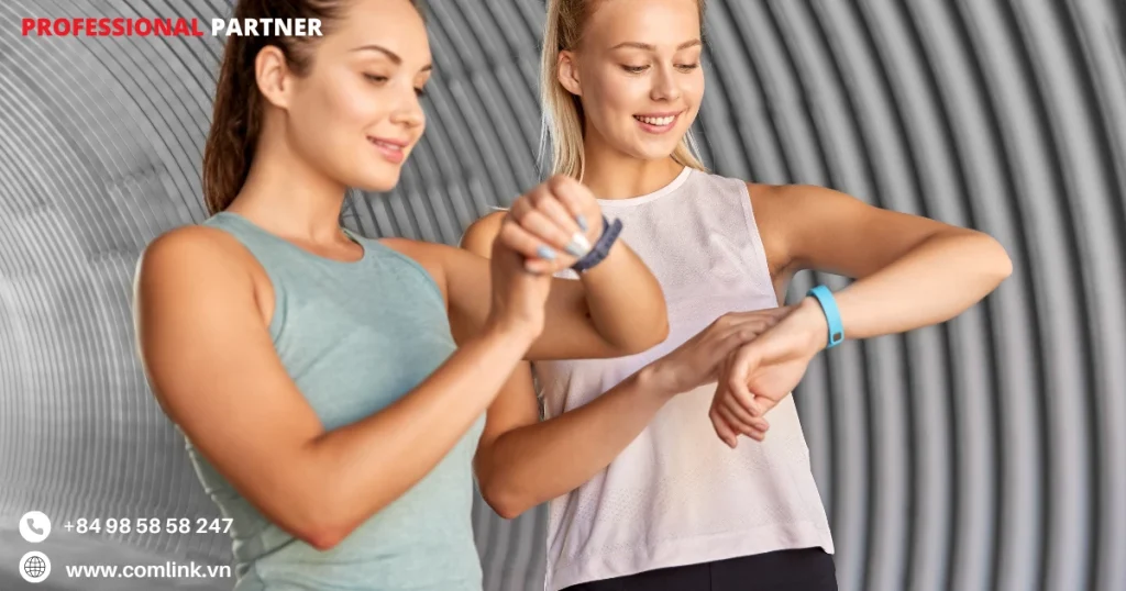 Kết nối vòng đeo tay thể thao