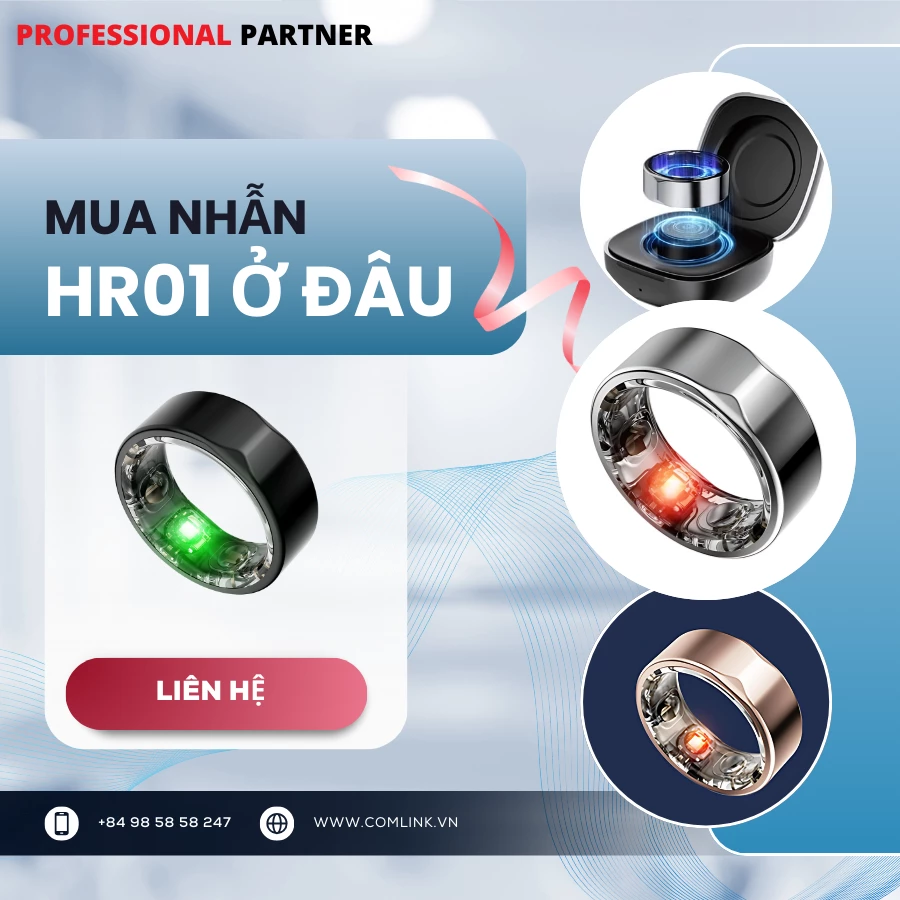 Mua nhẫn theo dõi sức khỏe ở đâu