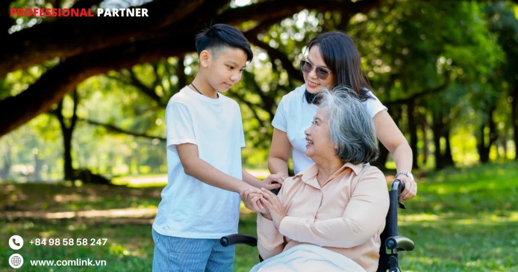 Quan hệ gắn kết với các cháu