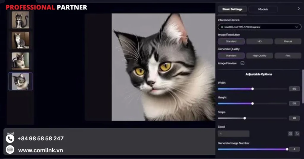 Tính năng nổi bật của Intel Playground