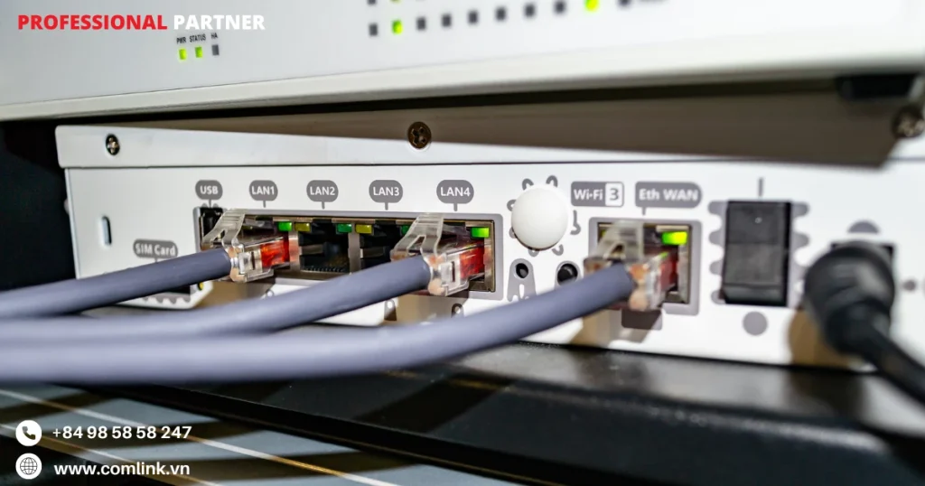 Triển khai hỗ trợ QoS giữa các VLAN