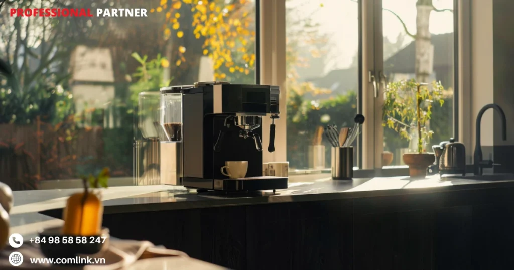 Giám sát và chẩn đoán nâng cao máy pha cafe