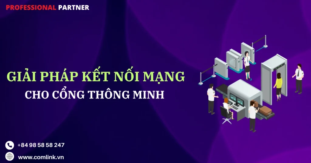 Kết nối mạng cho cổng thông minh