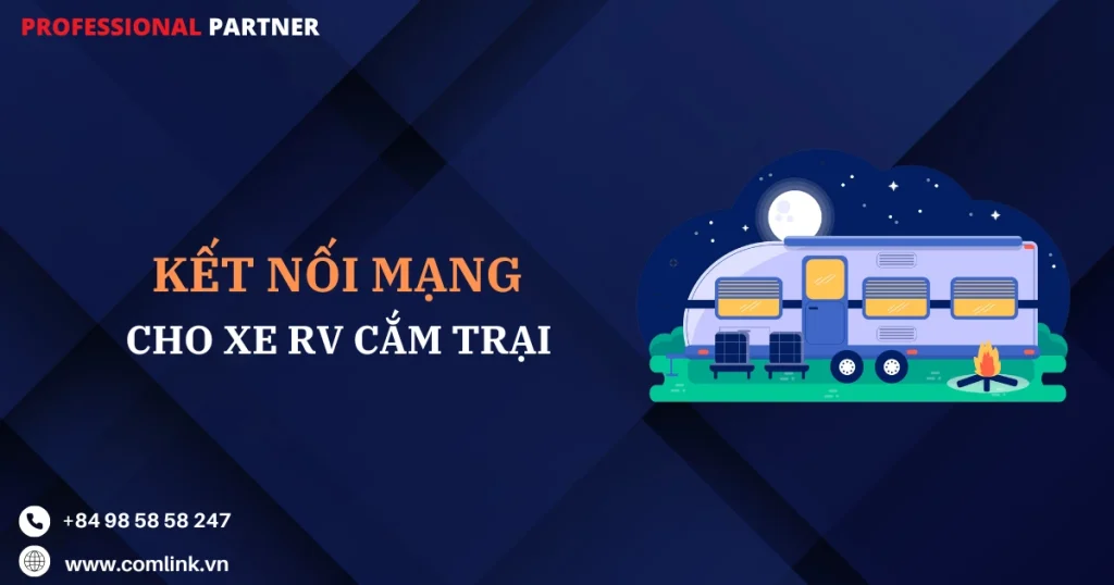 Kết nối mạng cho xe RV