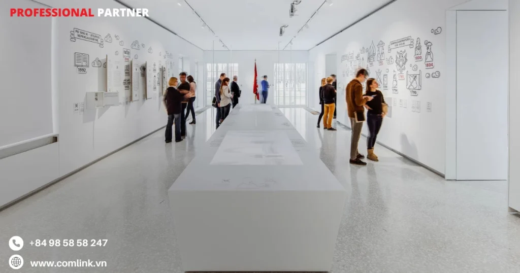 Khó khăn kết nối mạng cho triển lãm