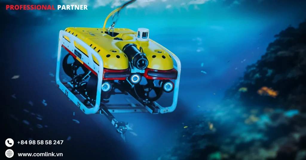 Khó khăn kết nối mạng dưới nước