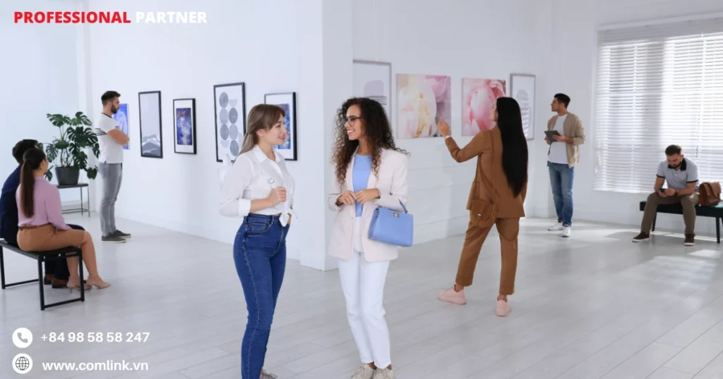 Quản lý vào bảo mật dữ liệu triển lãm