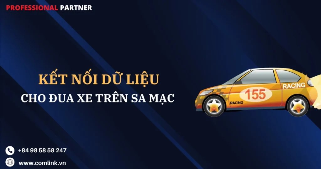 Kết nối dữ liệu cho đua xe sa mạc
