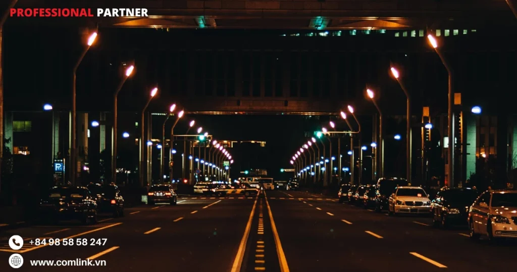 Khó khăn kết nối đèn công cộng