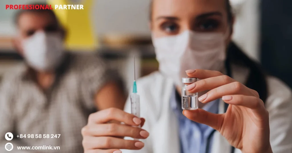 Khó khăn kết nối điểm tiêm chủng