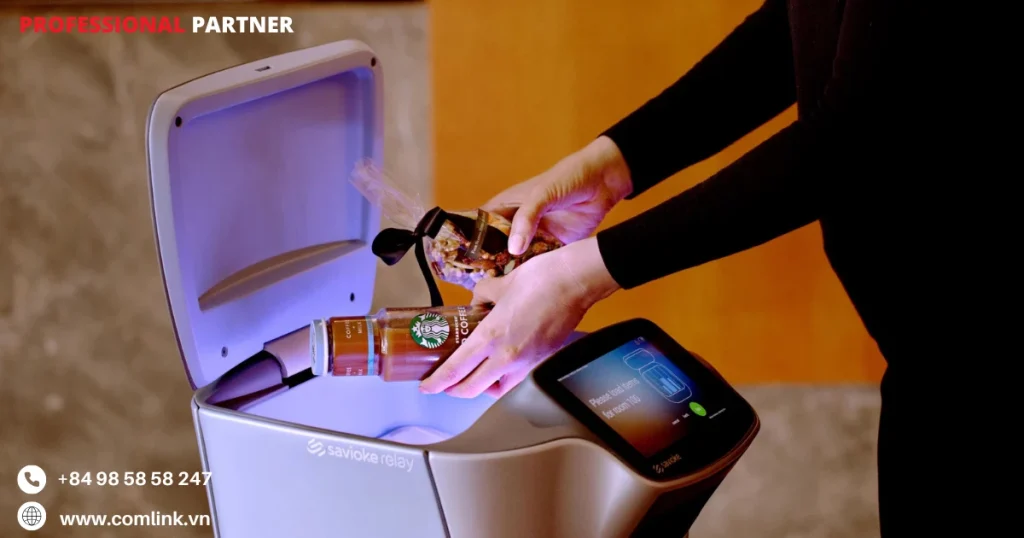 Khó khăn kết nối robot giao hàng