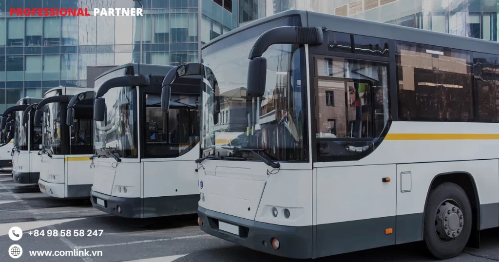 Khó khăn truyền dữ liệu xe bus