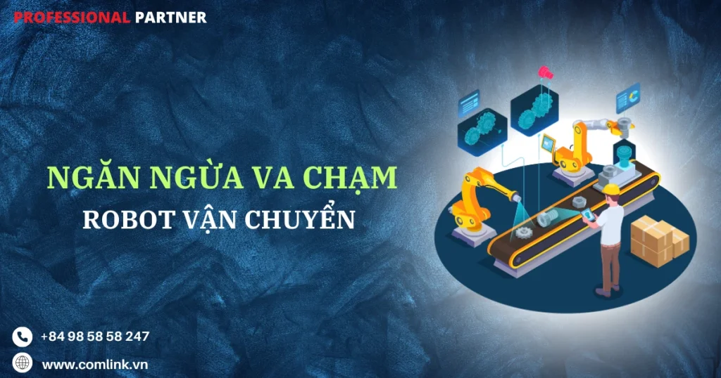 Ngăn ngừa va chạm robot vận chuyển