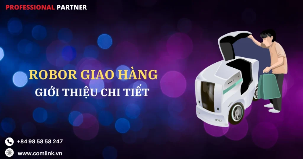 Robot giao hàng