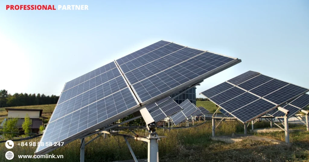 Thu thập và truyền dữ liệu tấm pin