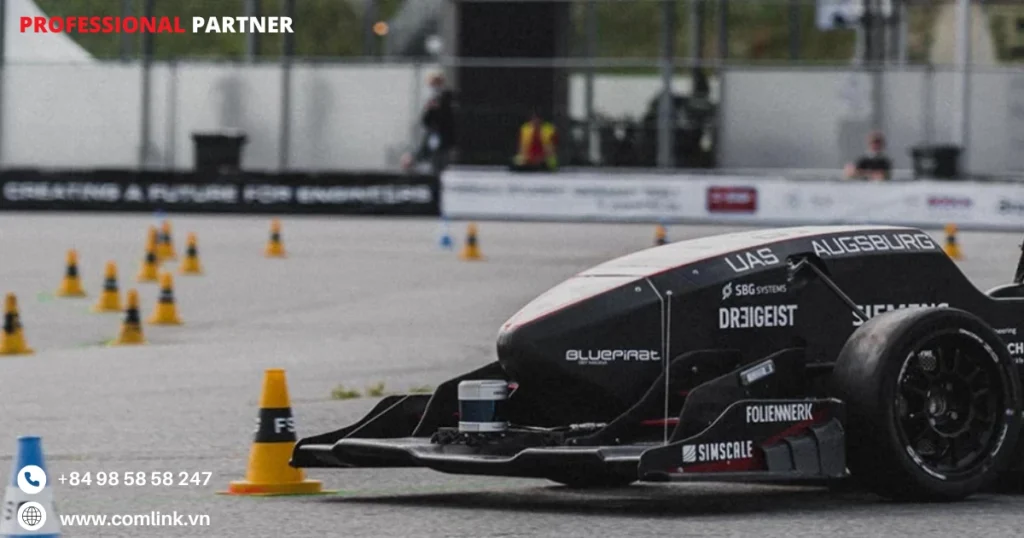 Khó khăn kết nối mạng cho xe đua