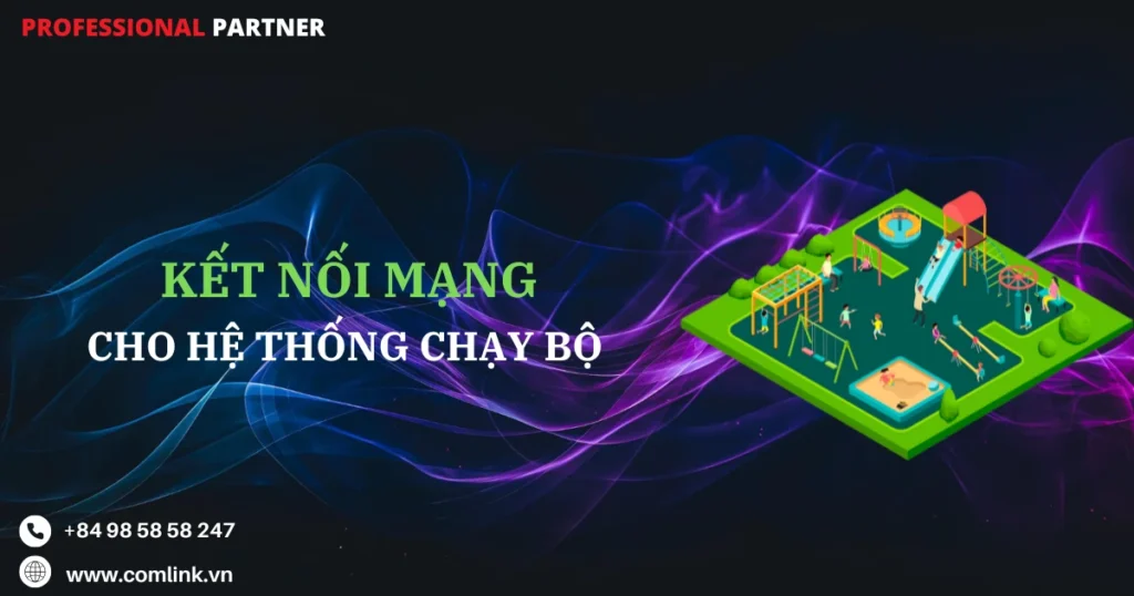 Kết nối cho hệ thống chạy bộ ngoài trời
