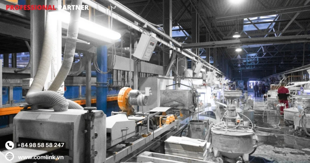 Kết nối mạng tin cậy cho dây chuyền