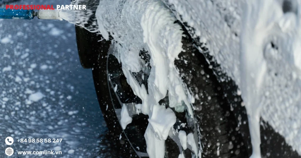 Quản lý dữ liệu rửa xe tập trung