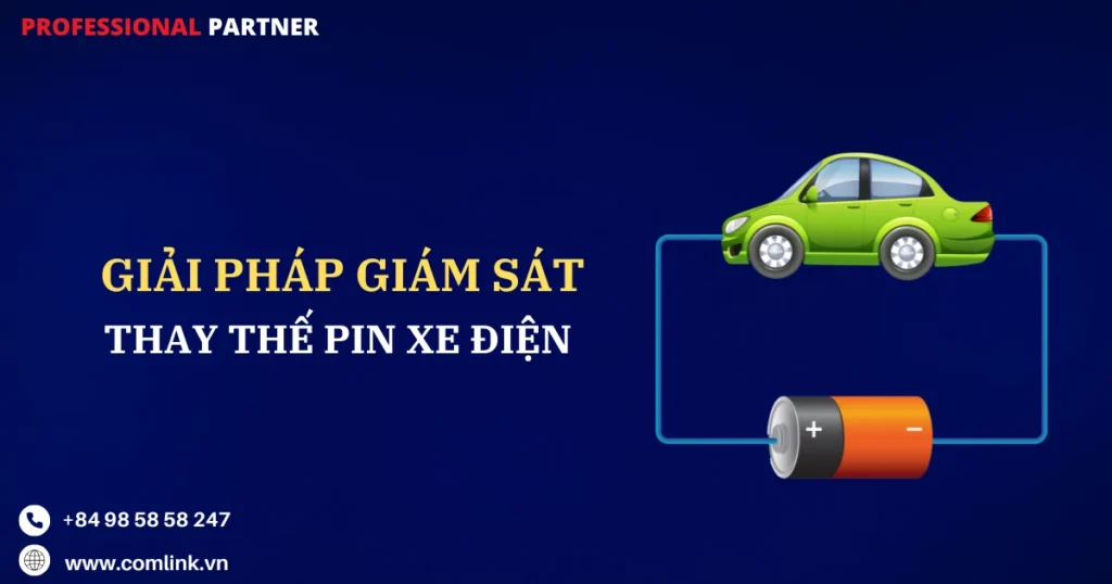 Giám sát thay thế pin xe điện