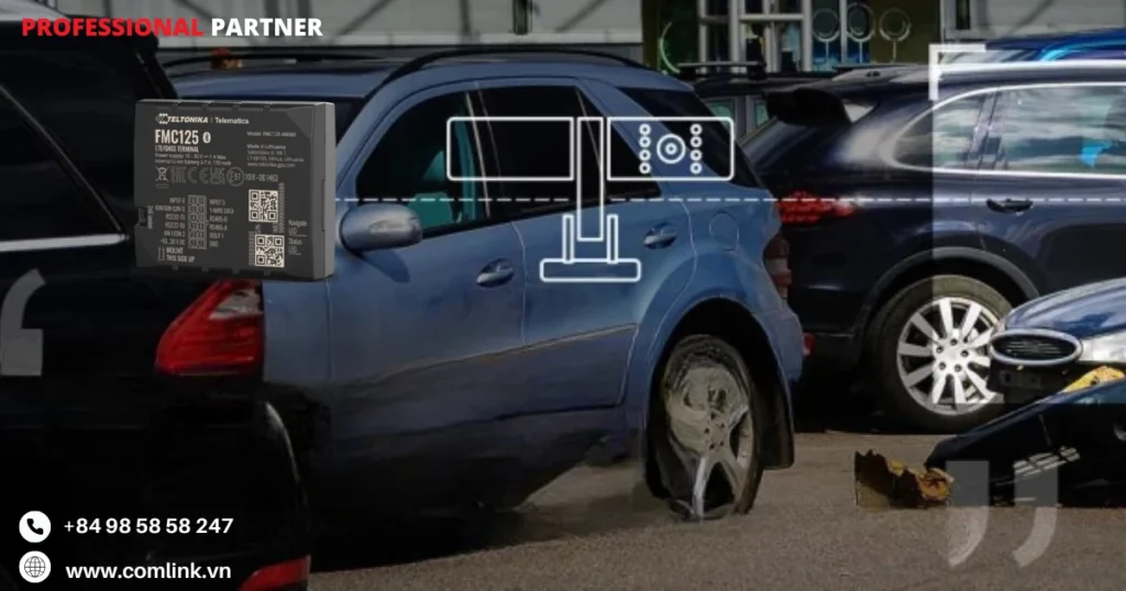 Hao pin khi kết nối camera với acquy của xe