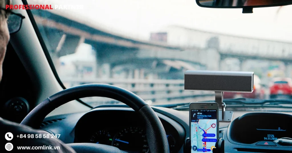 Khó khăn ghi hình phía trước xe