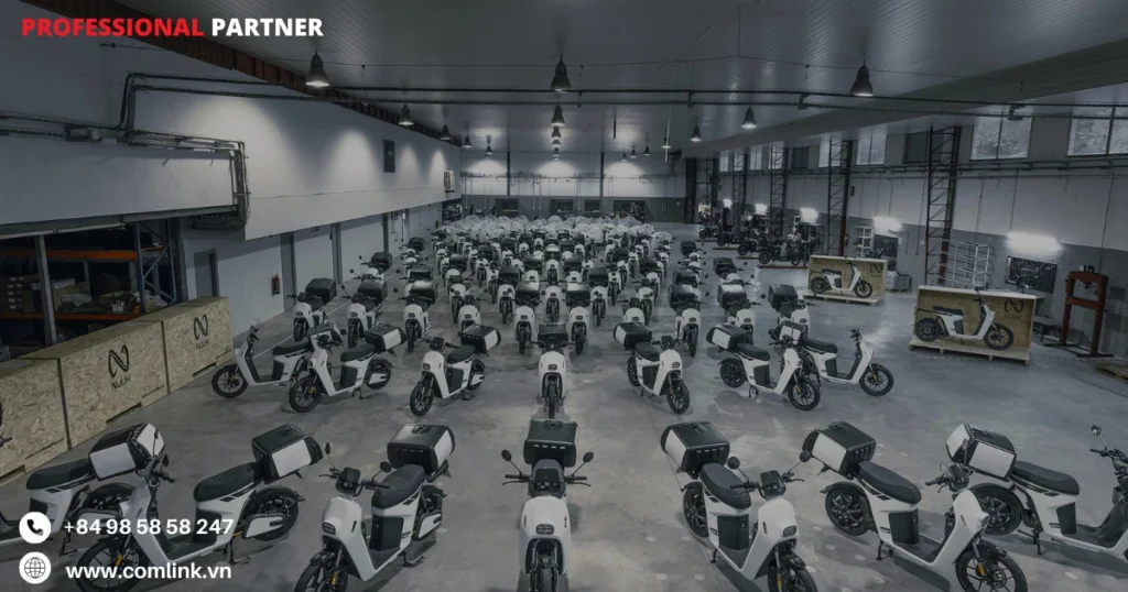 Khó khăn quản lý xe điện giao hàng