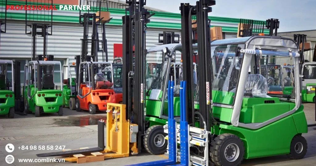 Khó khăn quản lý xe nâng điện