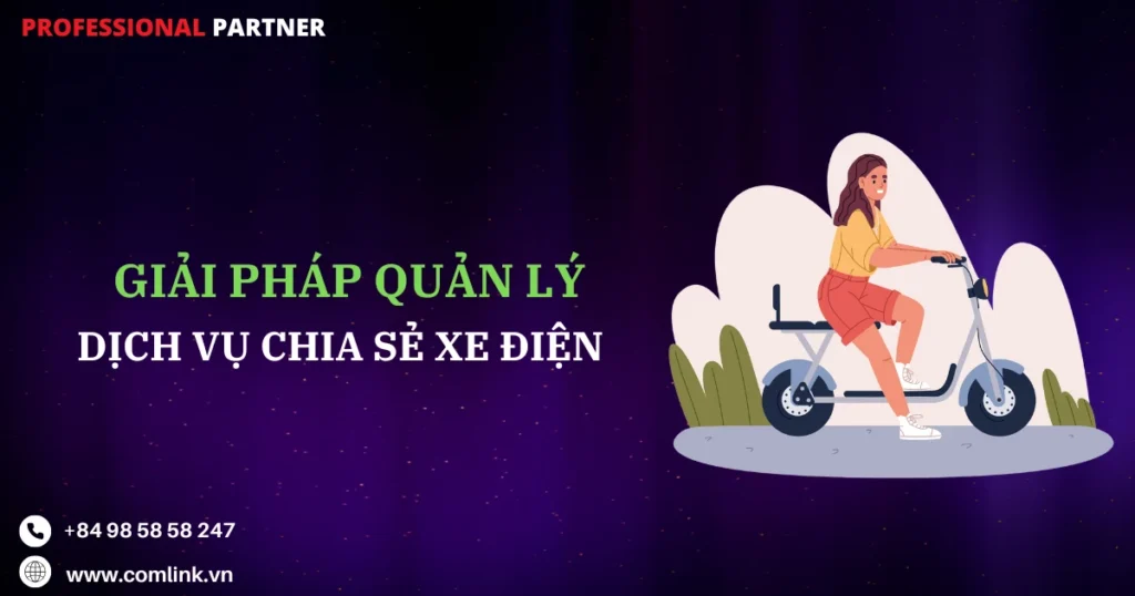 Quản lý dịch vụ cho thuê xe điện