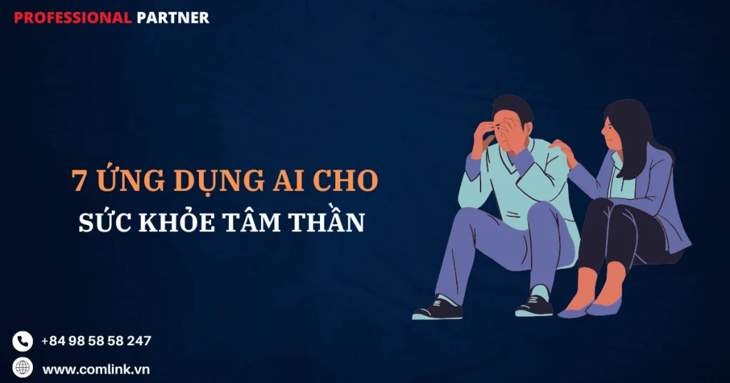 Ứng dụng AI cho sức khỏe tâm thần