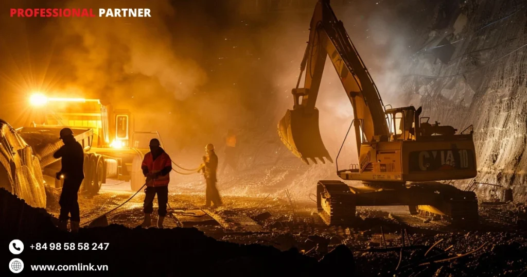 Giám sát điều kiện môi trường khai thác mỏ