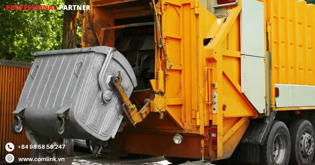 Khó khăn theo dõi thùng rác