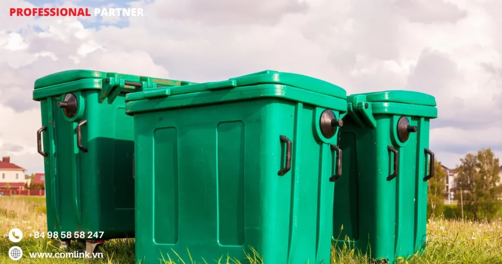 Phát hiện chuyển động và độ nghiêng của thùng rác