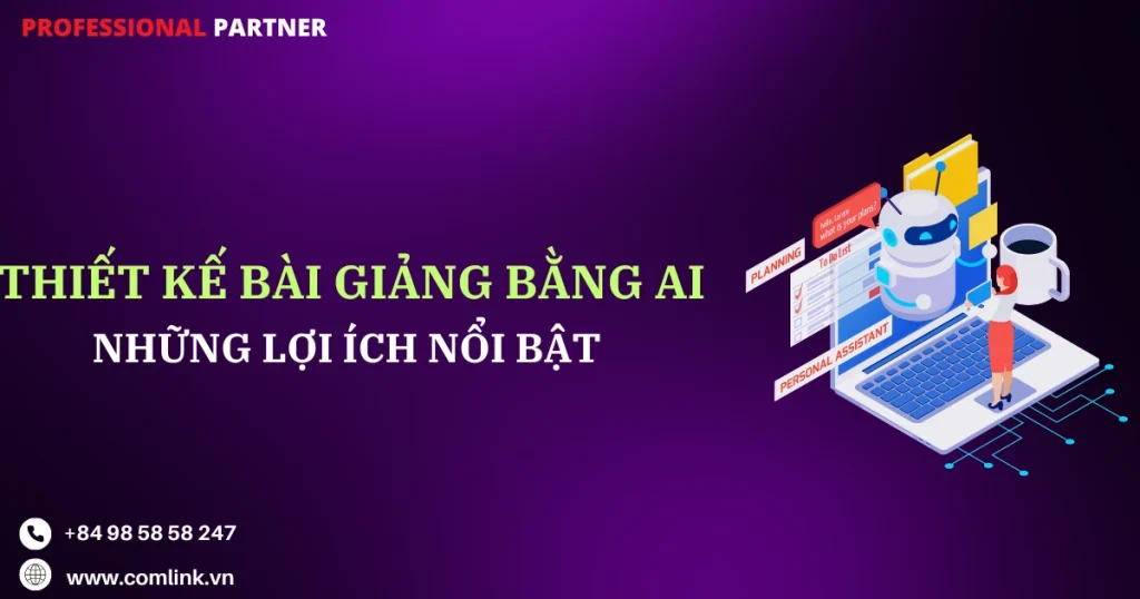 Thiết kế bài giảng bằng AI