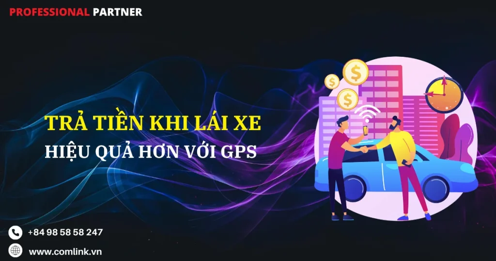 Trả tiền khi lái xe