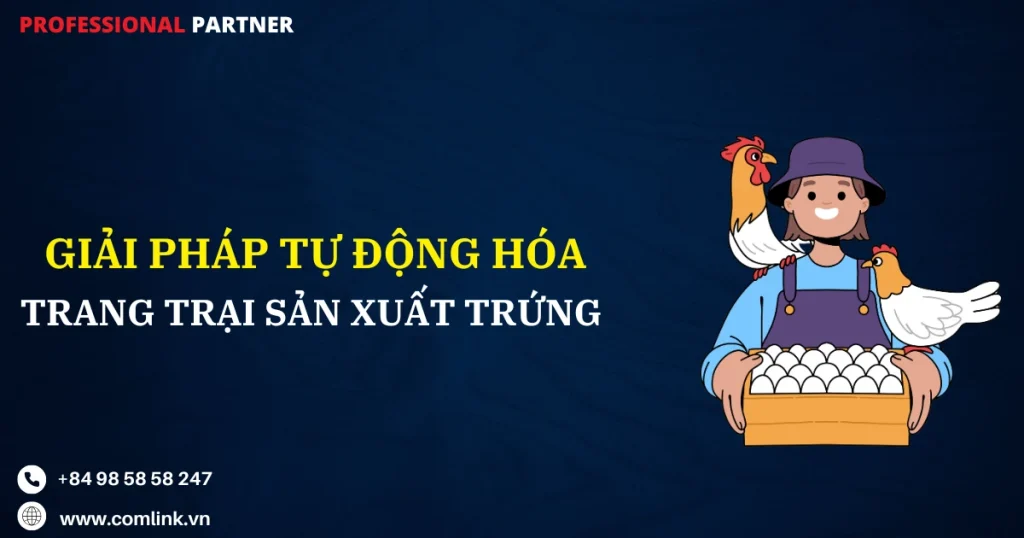 Tự động hóa trang trại trứng