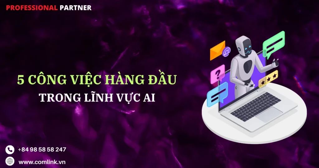 Công việc trong lĩnh vực AI