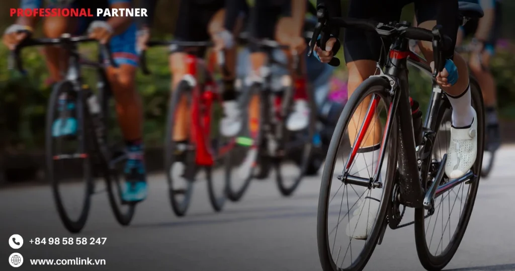 Khó khăn kết nối mạng cho đua xe đạp