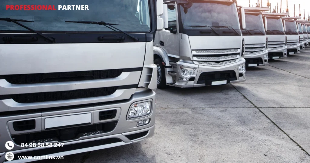 Lưu trữ dữ liệu của xe tải và tài xế an toàn