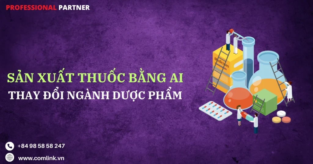 Sản xuất thuốc bằng AI