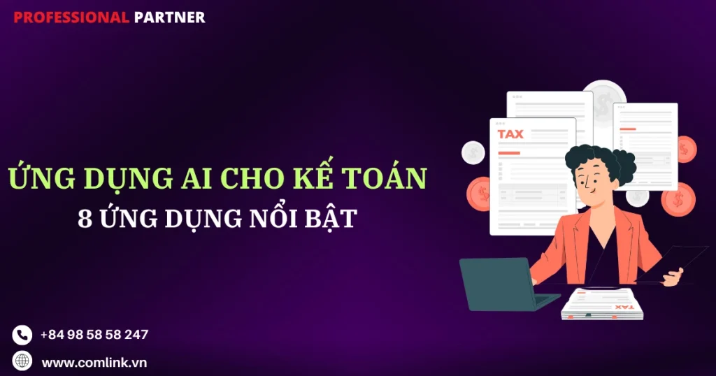 Ứng dụng AI cho kế toán