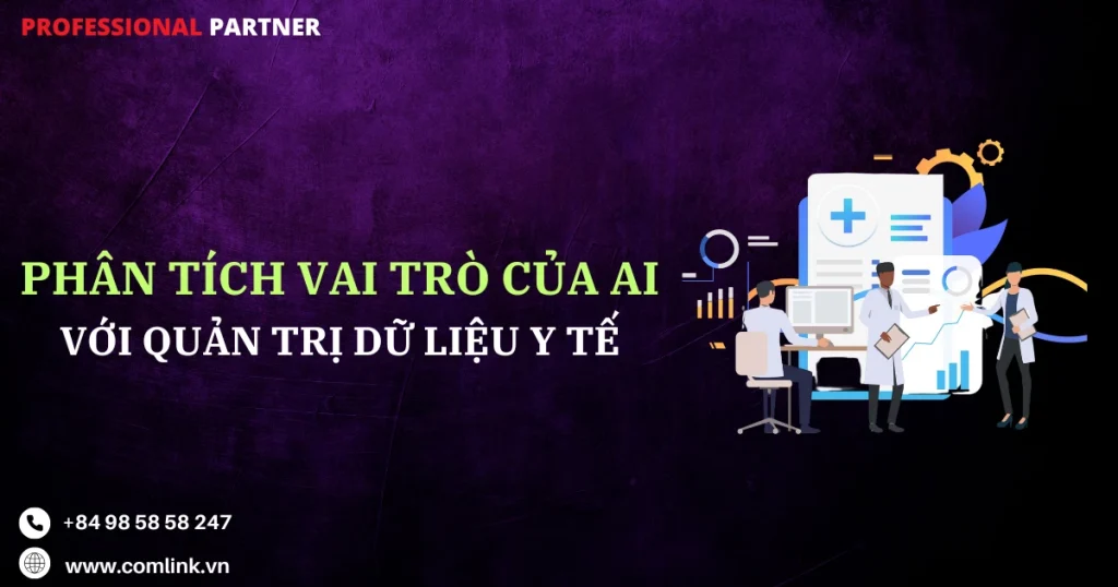 Vai trò của AI với quản trị dữ liệu y tế