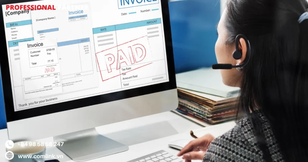 Xử lý hóa đơn và quản lý chi phí