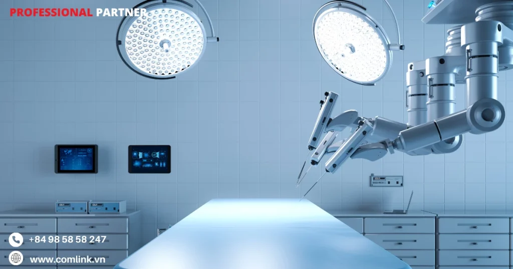 Các thành phần chính của phẫu thuật robot